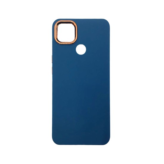 Capa de Silicone para Xiaomi Redmi 10a Azul Escuro